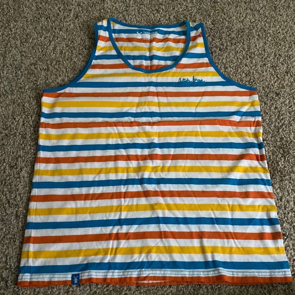 Colorful Dutch bros tank top